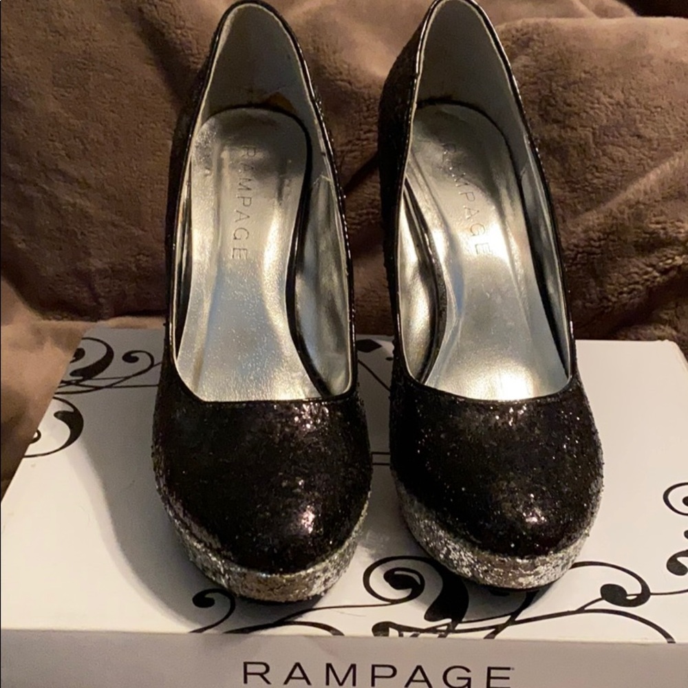 Sparkly rampage heels